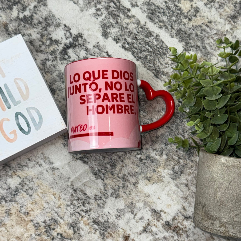 💖 Taza Personalizada para Parejas – Diseño Cristiano |
