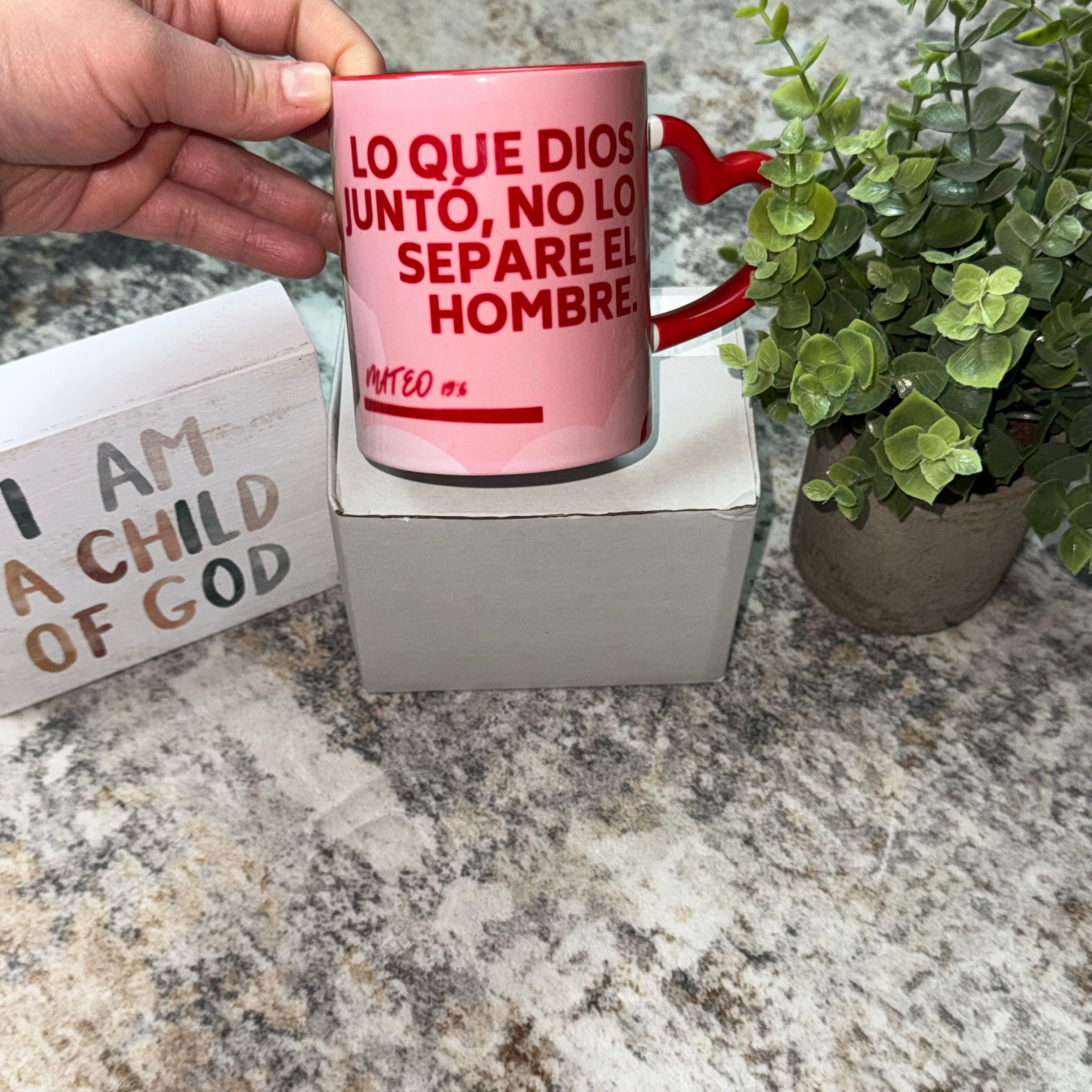 💖 Taza Personalizada para Parejas – Diseño Cristiano |