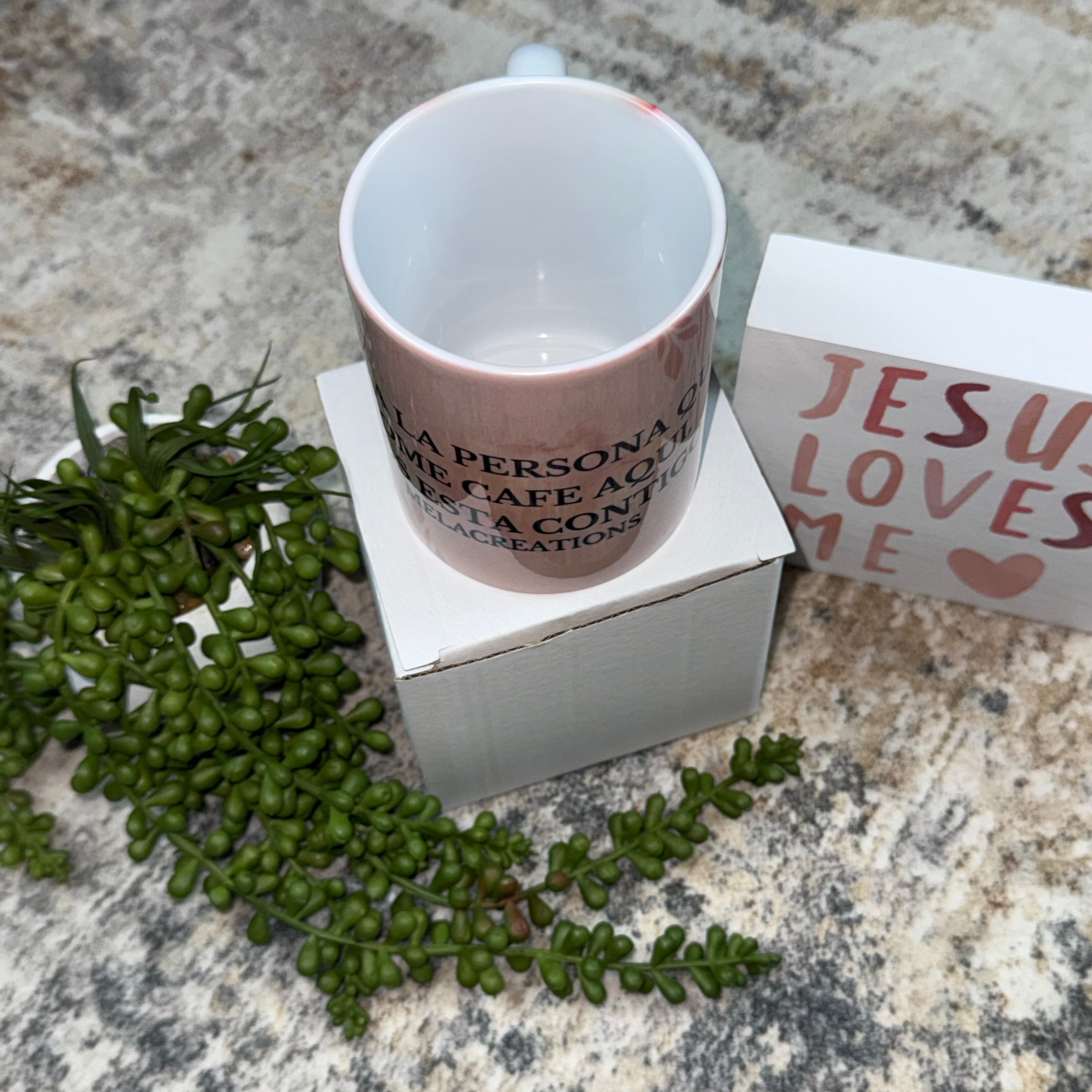 Taza Dios está contigo