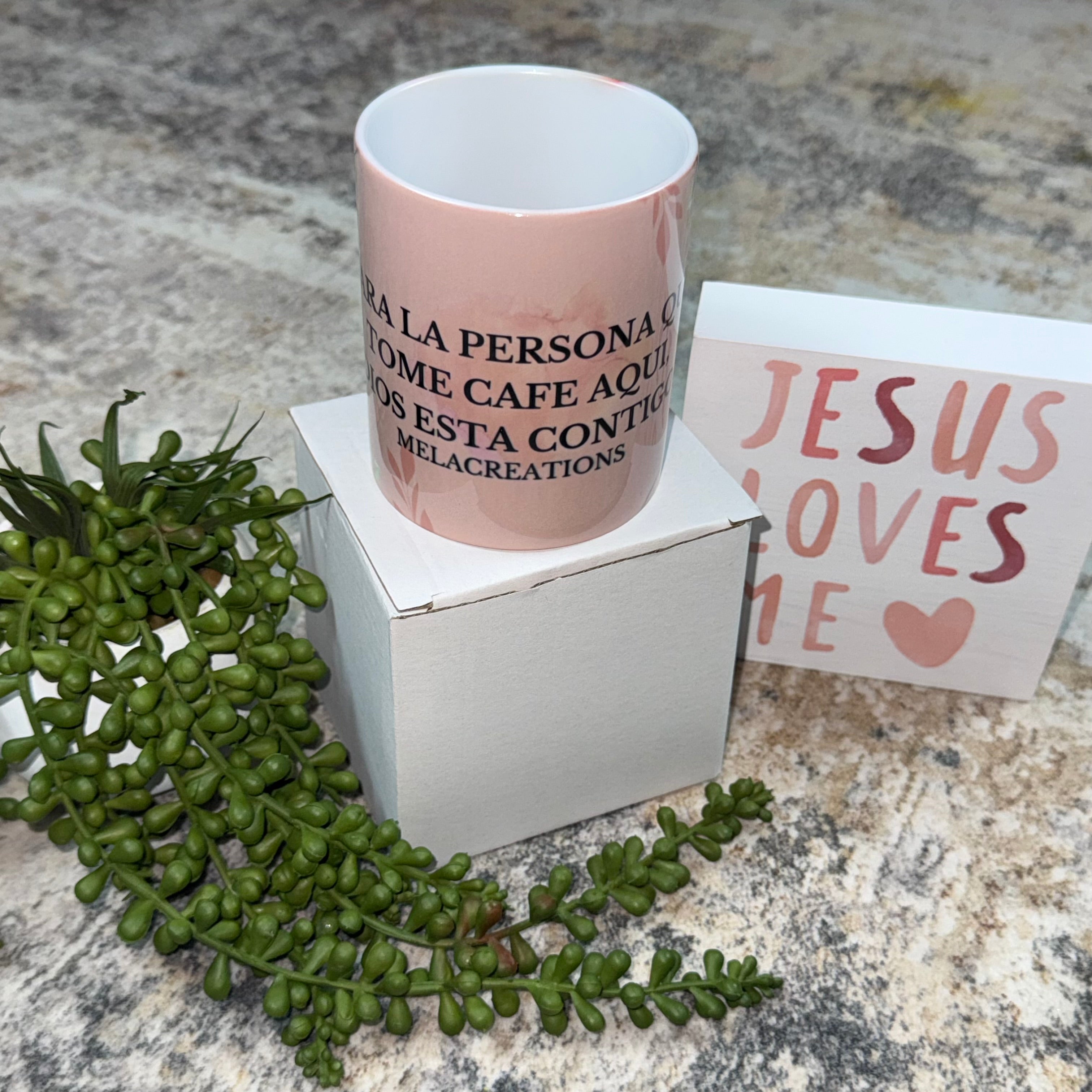 Taza Dios está contigo