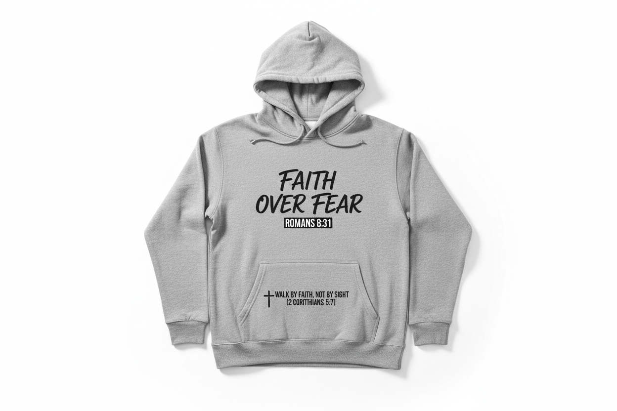 Hoddie with biblical messages 